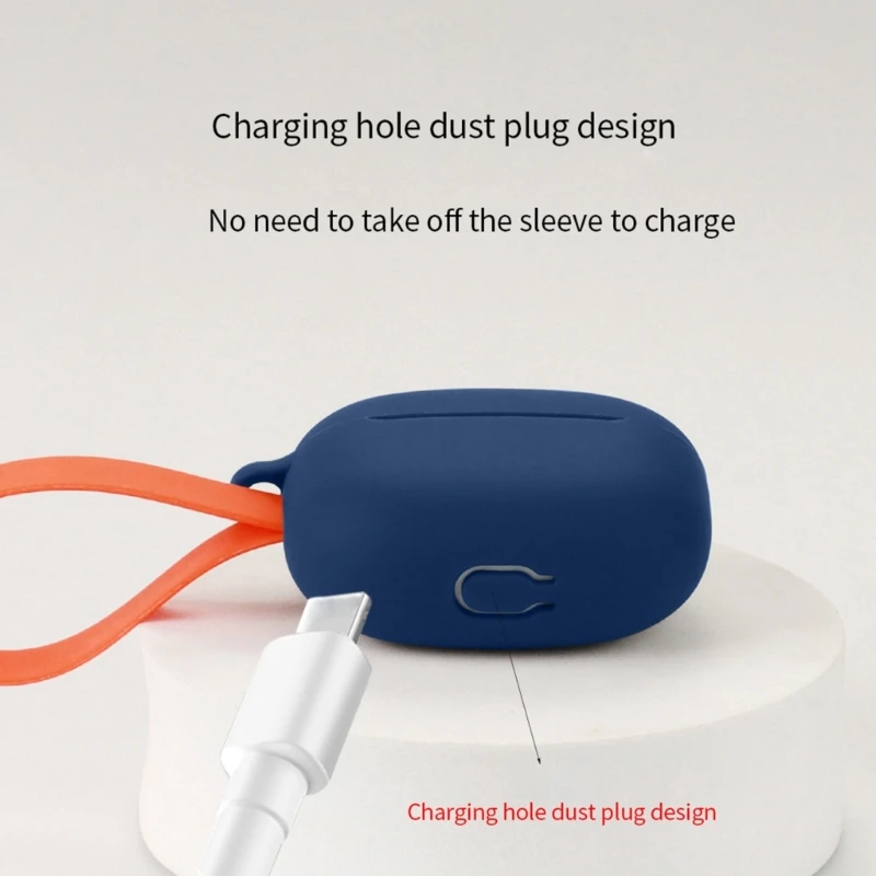 Compatível para fiil belt fone ouvido capa-shell à prova choque anti-risco manga protetora lavável habitação caso à prova