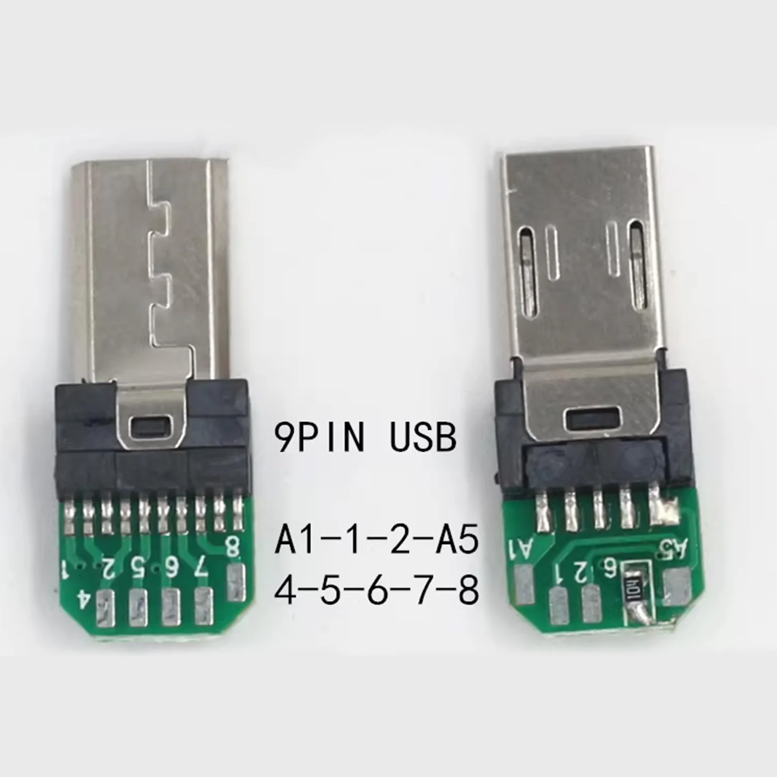 15Pin 10Pin 9Pin Mini-USB Data Jack Micro USB Connector Plug for All Sony Cameras/Camcorders/DVs and DSLRs with Multi Ports