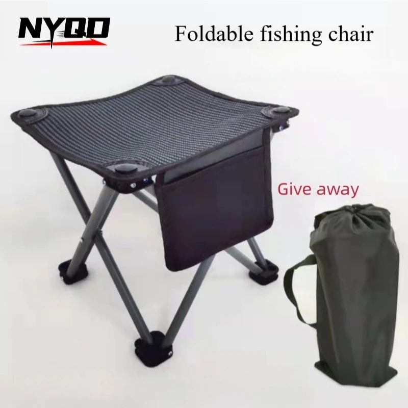 

Портативный складной стул для улицы, рыболовный стул, квадратный табурет, стул для рисования, туристический стул, раскладной стул рыбака, кемпинговый стул
