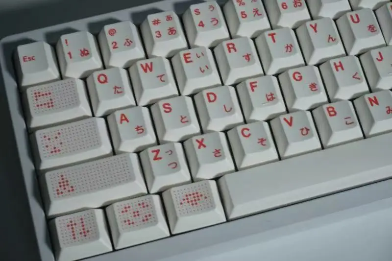 

Набор колпачков для клавиш с искусственным интеллектом, 116 клавиш, набор из ПБТ, изготовленная на заказ японская крышка для клавиатуры с вишневым профилем для механической клавиатуры, аксессуары Rainy75