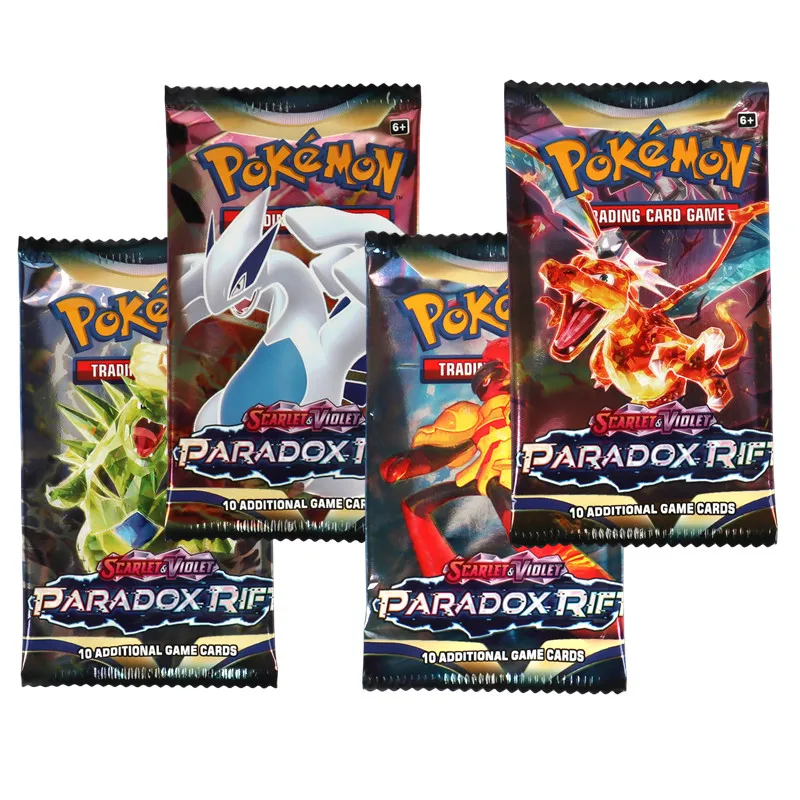 360Pcs English version Pokémon TCG: Scarlet Violet Paradox Rift Booster Box Pokemon Cards 36 Pack Box