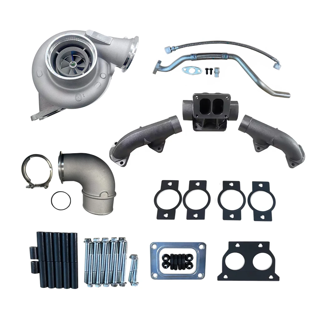 

Turbo Kits New ISX T6 Exhaust Manifold Kit With 171702 Turbocharger for ISX CM570