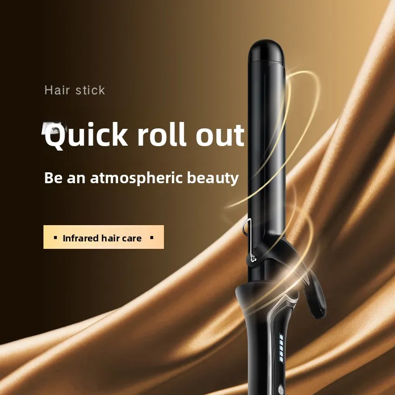 

The Curling Iron Has A Large Roll of 38mm and The Large Wave Electric Curling Iron Has A Long-lasting Setting The Ceramic Glaze