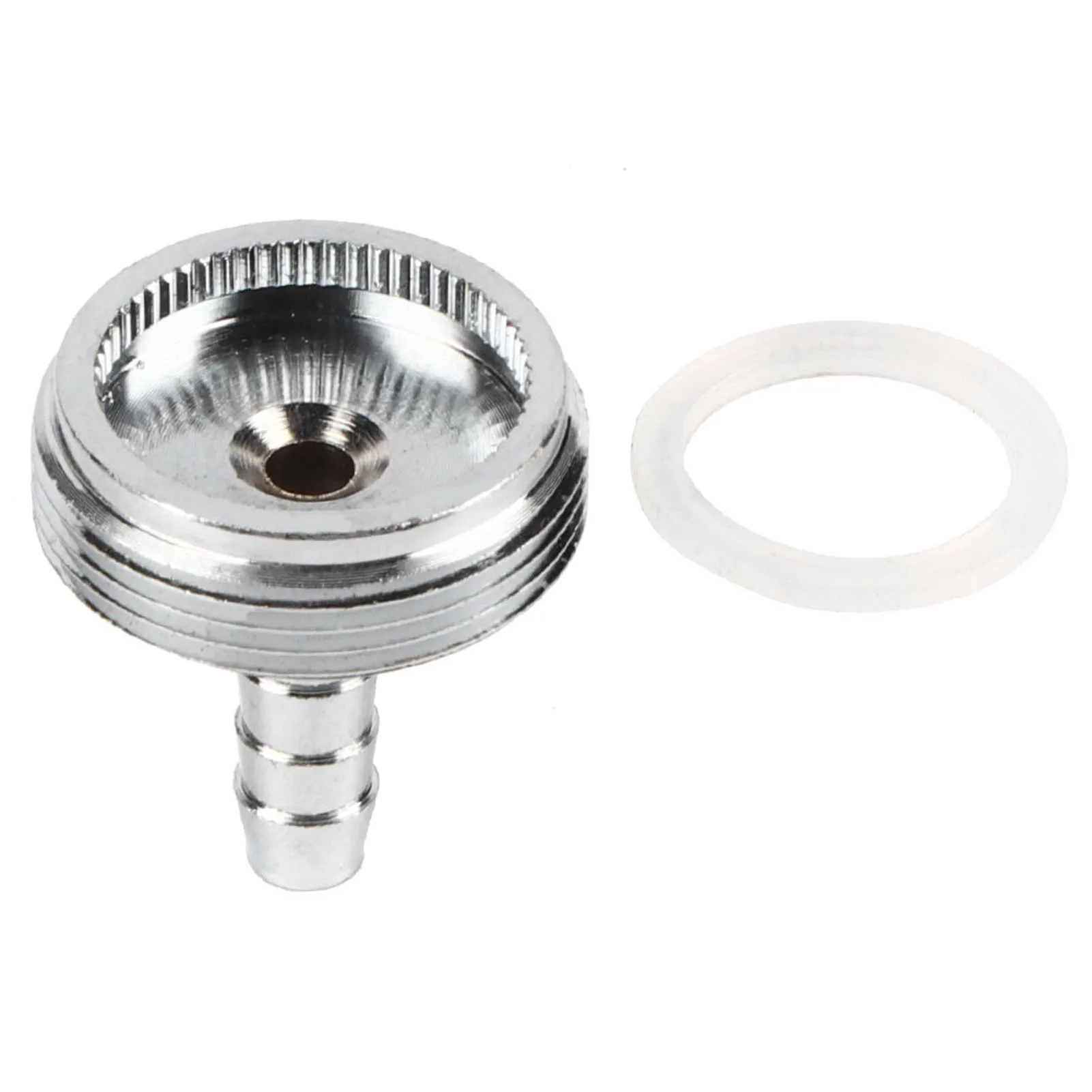 

Stainless Steel Beer Tap Faucet Cleaning Attachment Adapter Accessories 1/4