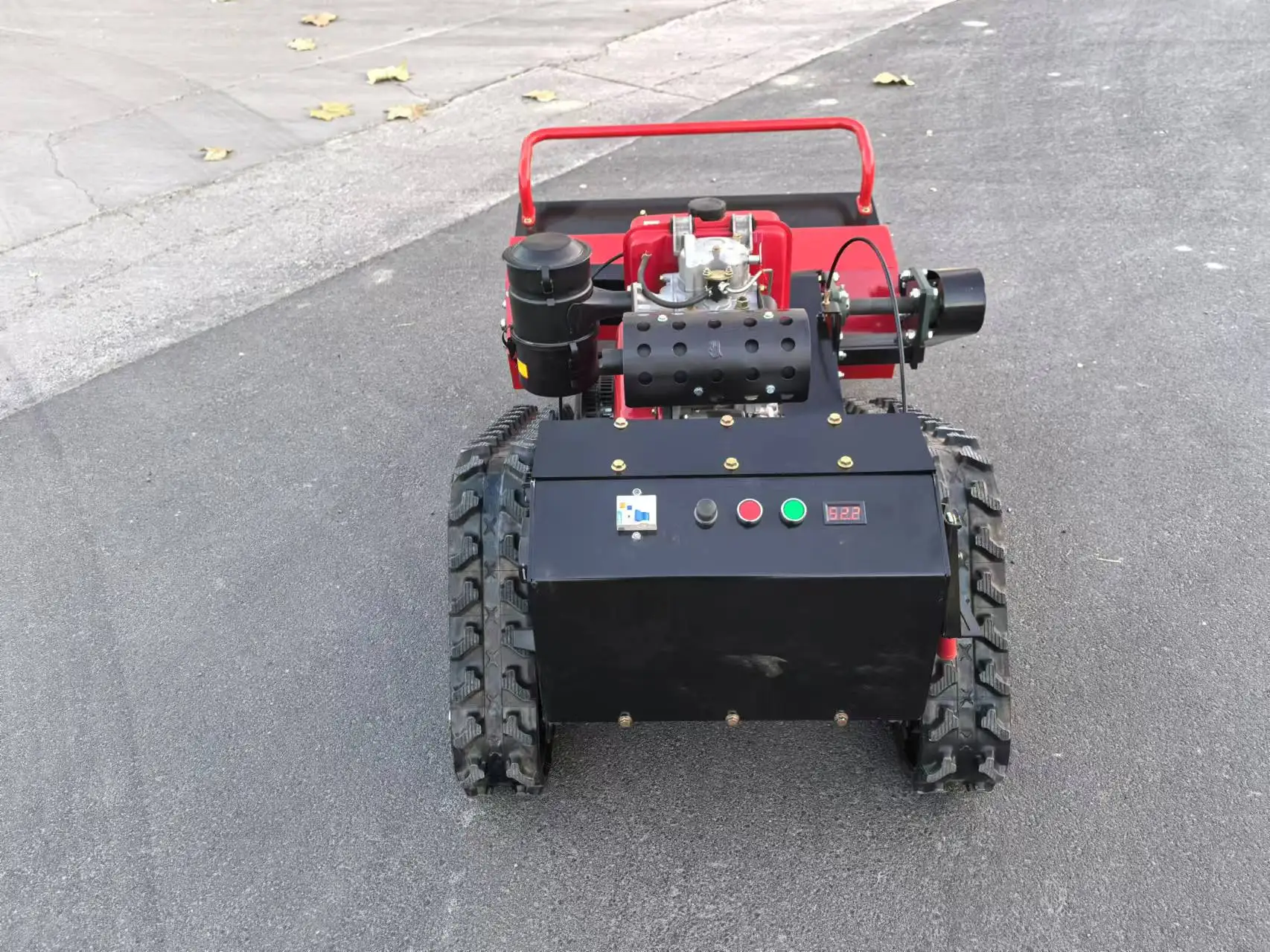 new mini farm remote control household robot diesel lawn mower