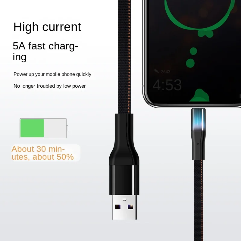 Suitable for Android LeEco mobile data cable, USB mobile super fast charging data cable