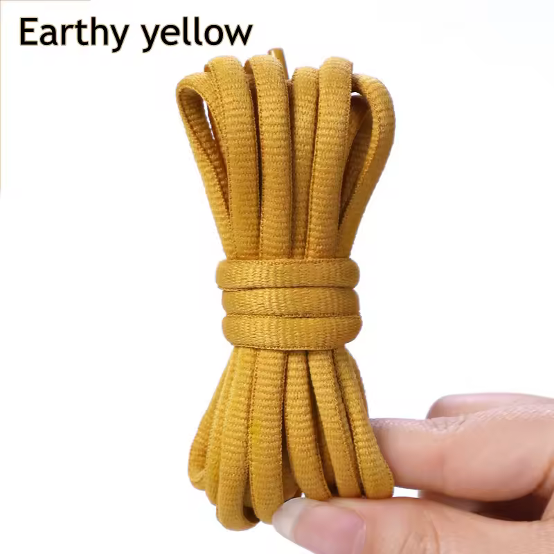 1Pair Oval Shoe Laces Half Round Athletic Shoelaces for Running Sneakers Laces Shoes Strings Durable without Fading Shoelace - Image 17