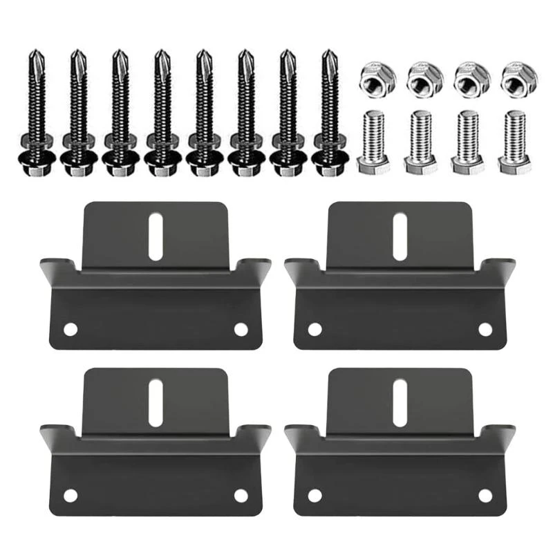 

Aluminum Solar Panel Mounting Brackets Solar Panel Mounting for Campers Roofs .A5KD