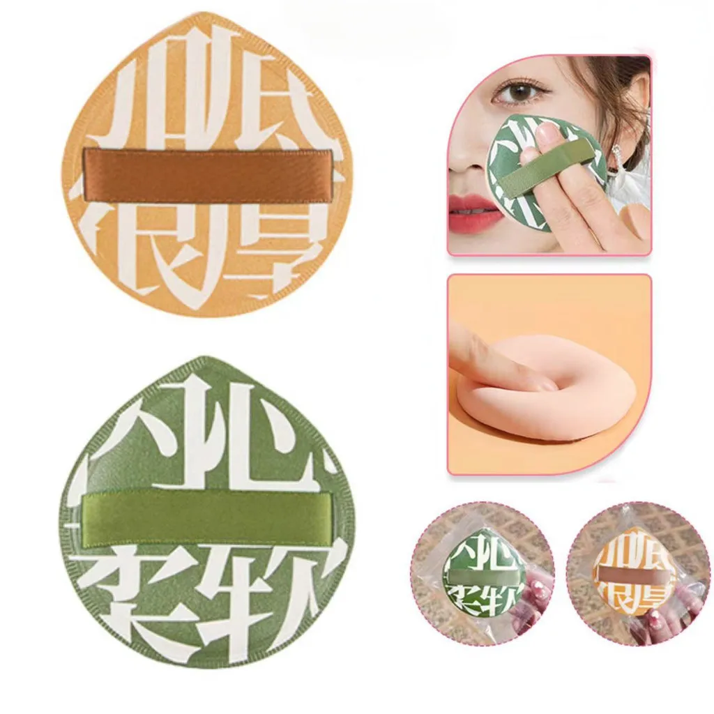 1-10 sbuffi per trucco morbidi super spessi, grandi sbuffi in polvere di velluto di cotone, spugne per fondotinta liquido, strumenti cosmetici