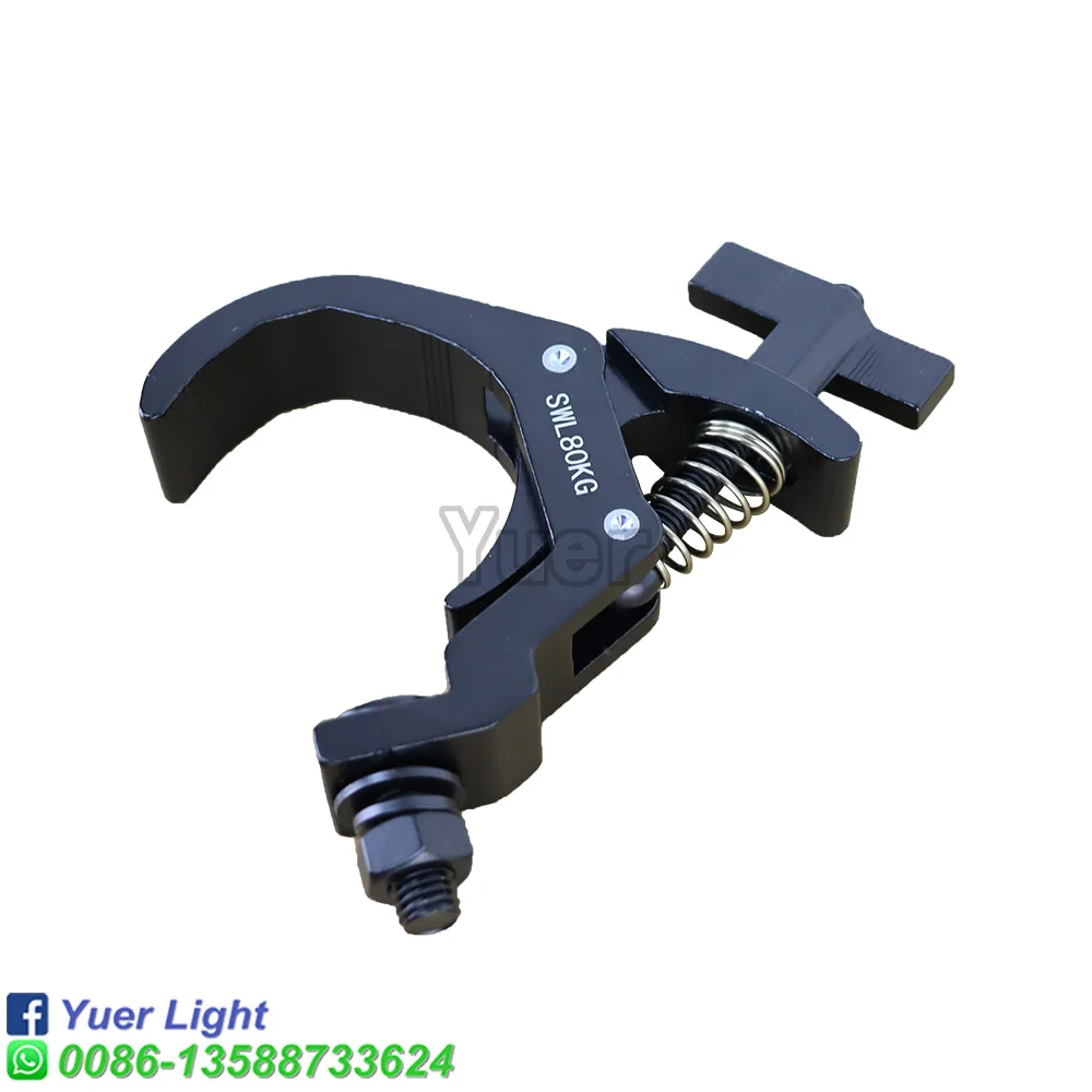 Imagem -03 - Alumínio Moving Head Light Clamps Stage Conjunto Parte Gancho 80kg de Diâmetro 3860 mm 10 Pcs Lote