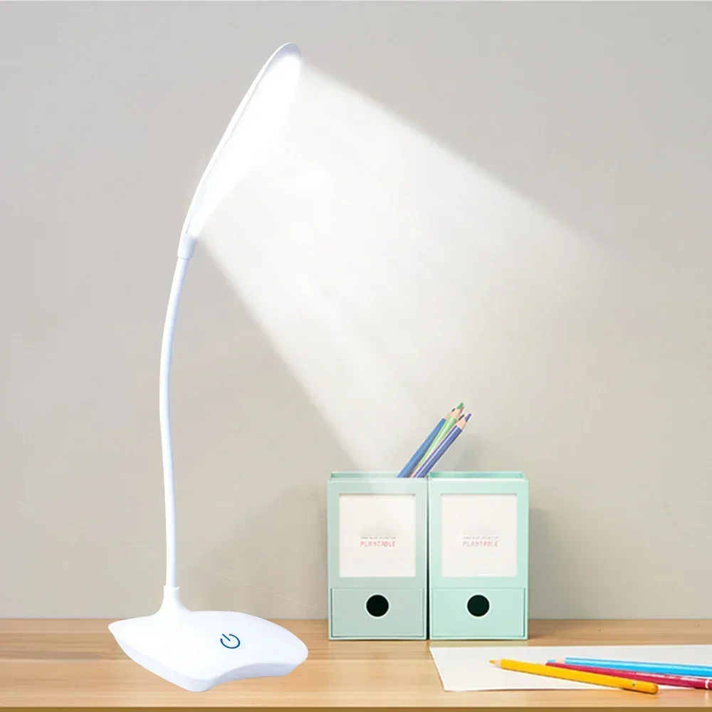 Lampada da tavolo a LED per ufficio lampada da tavolo ricaricabile luminosa per la cura degli occhi luci da studio per studenti lanterne da tavolo per lampada da lettura