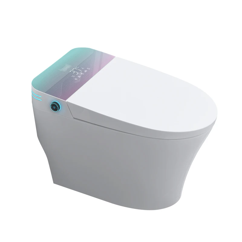 

Integrated smart toilet automatic flip without water pressure limit siphon electric voice toilet