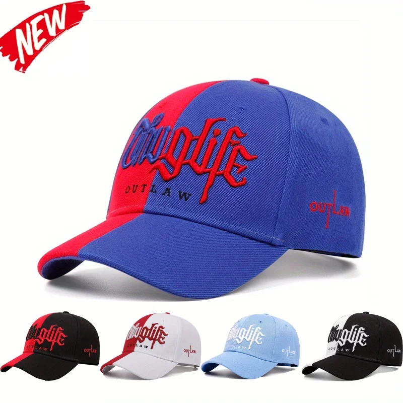 Luxury Double Spelling Letter Embroidery Hiphop Baseball Caps for Men Women Snapback Hat Outdoor Adult SunHat Bone Gorras Hombre