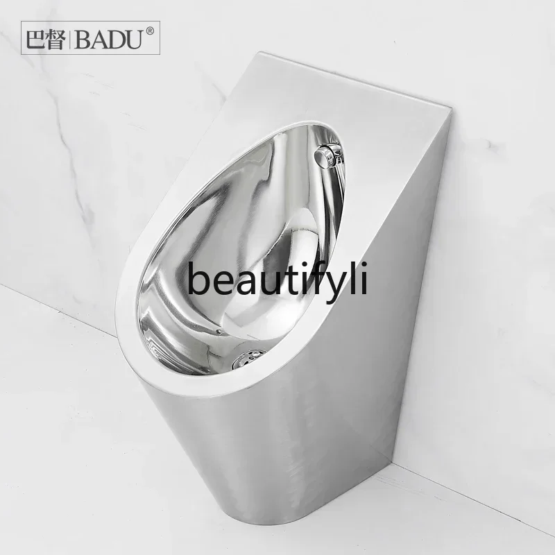 

A53 304 stainless steel urinal wall-mounted creative urinal bar KTV men's urinal toilet