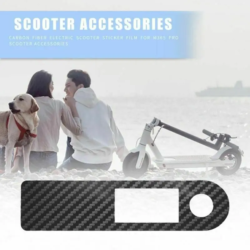 Electric Scooter Sticker Carbon Fiber Waterproof Anti-Slip Protective Film For Xiaomi Mijia M365 Pro Scooter Accessories