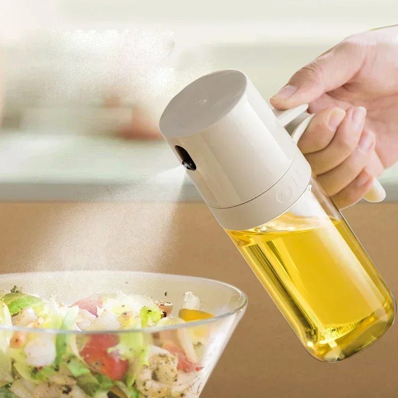 【Hot Sales】Oil Spray Bottle 250ml High Borosilicate Glass Cooking Oil Dispensers Olive Oil Sprayer Mister for Air Fryer Salad