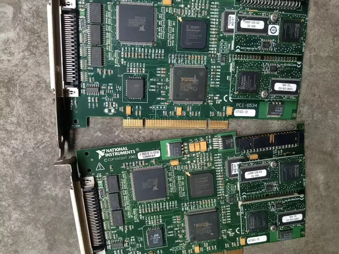 National Instruments NI PCI-6534 DAQ Card, High-Speed Digital Pattern I/O    Tested completed