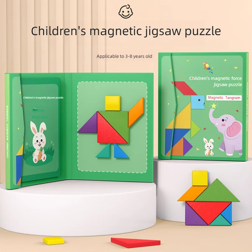 Magnetic Puzzle Board For Primary School Students Featuring Magnetic Attraction Teaching Aids Children's Puzzles Science And Edu