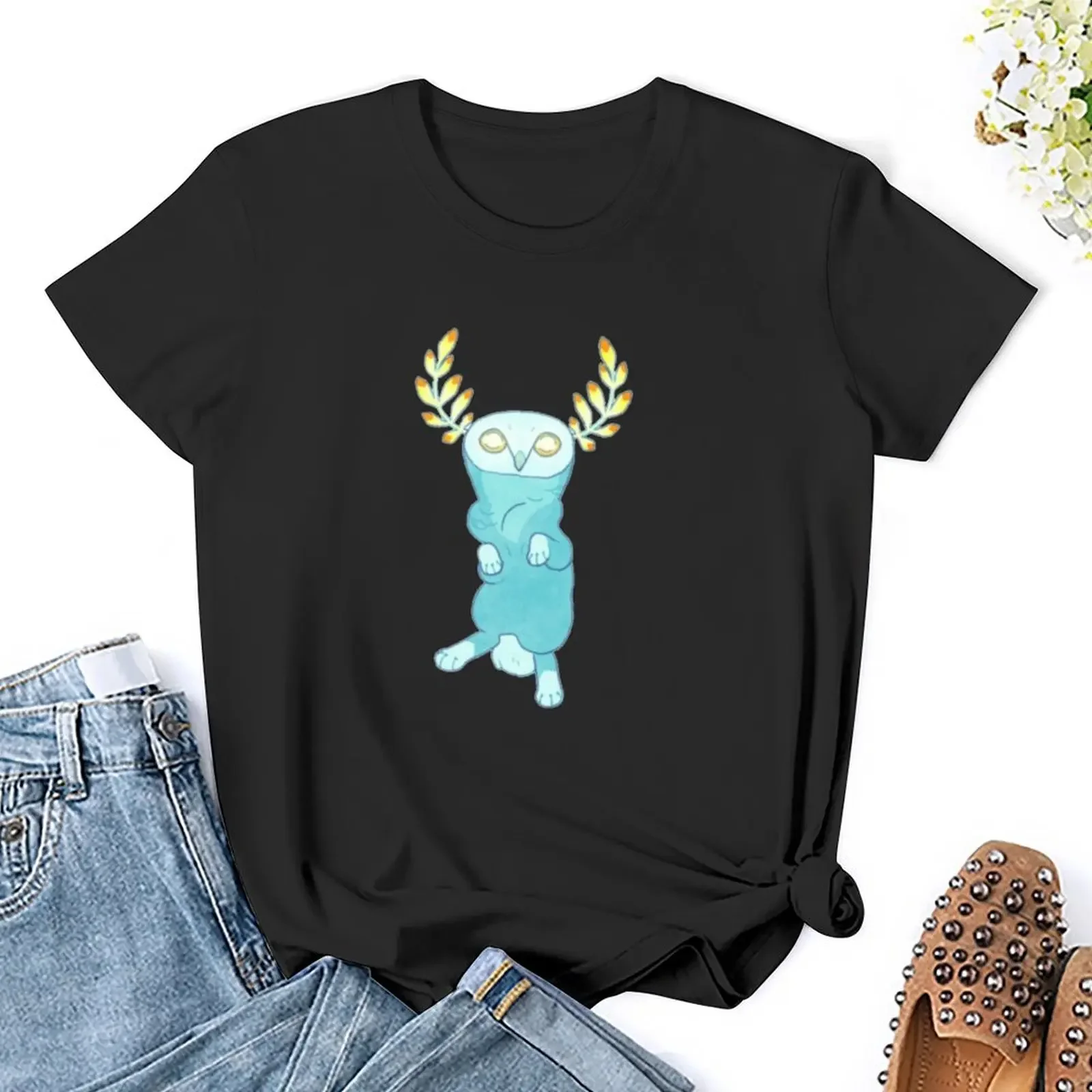 BOTW-T-shirt gráfica para mulher, moda coreana, roupa Blupee