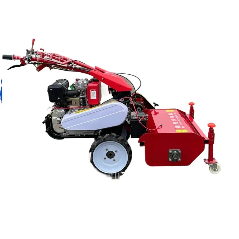 Mesin Pemotong Rumput Dorong Mini Empat Roda