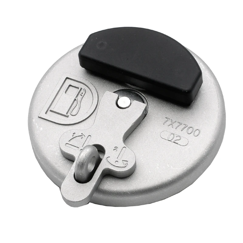 1 PCS Locking Fuel Tank Cap 7X7700 Parts Accessories For Caterpillar CAT Dozer Excavator D6R D5C 311D 312D 320D 321D 323D Gray