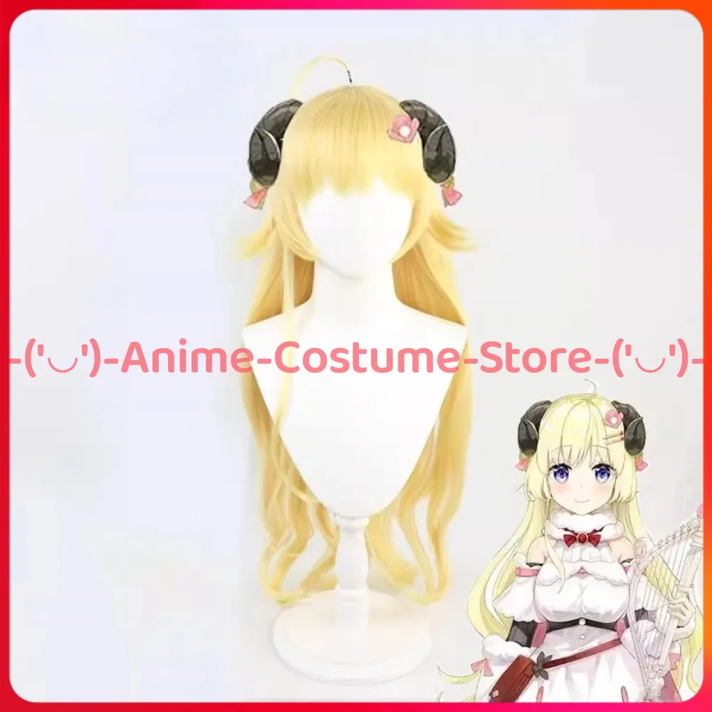 

Hololive VTuber Tsunomaki Watame Cosplay Wig Anime Game Character Halloween Carnival Party Wigs Heat Resistant Synthetic Hair
