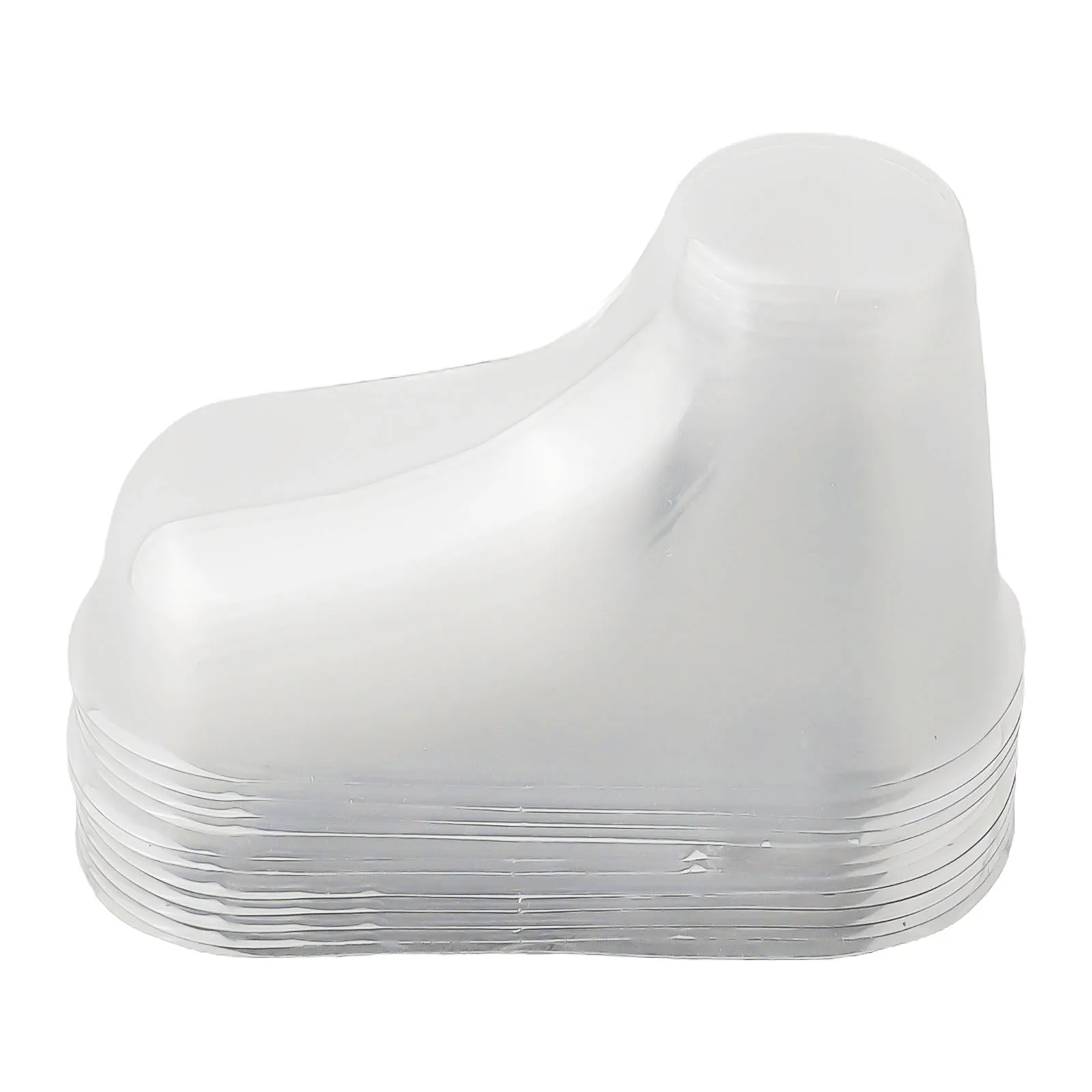 10pcs Clear Plastic Baby Bootie Display Socks PVC Based Lightweight Sleeves for Retail Display and Inventory Management