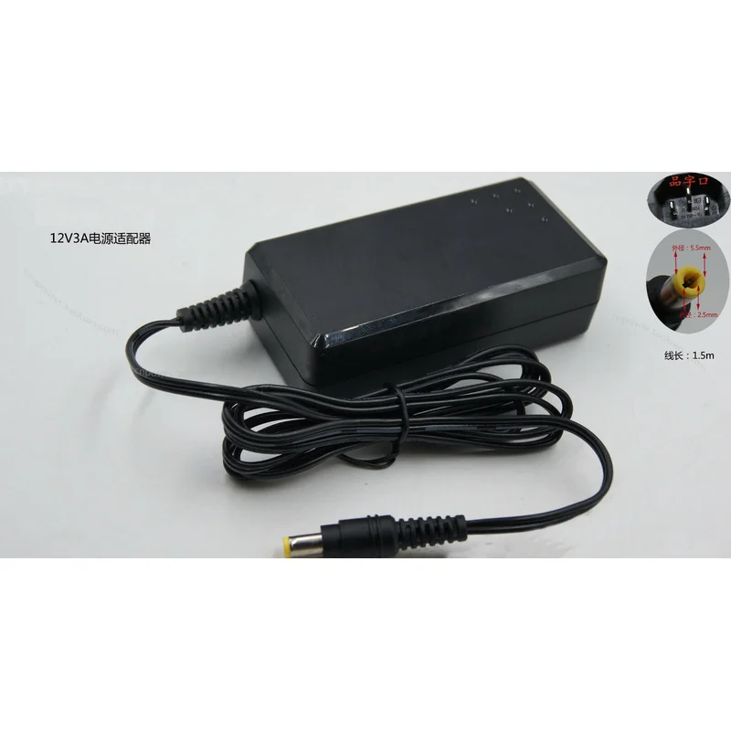 Para HuntKey HKA03612030-7K12V3A AC DC adaptador de corriente cargador de electricidad para adaptador LED