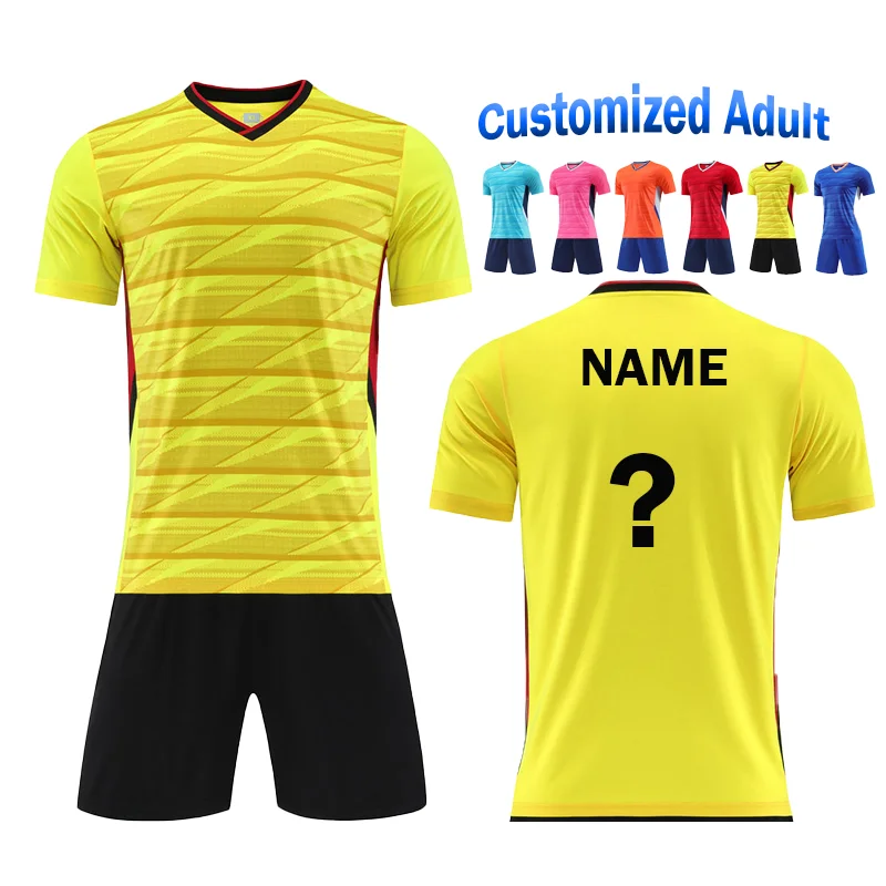 

Football Training Kit Football Kits For Man Custom Soccer Jerseys Men's Suit With Shorts Soccer Training Wear Tracksuit Shirts