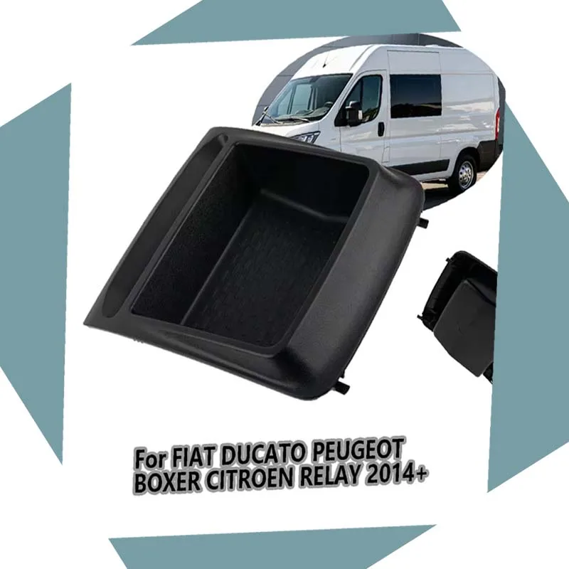 ABS Dashboard Centre Storage Box Tray for Fiat Ducato Boxer for Citroen Relay 2014-On Replacement Part 735699812