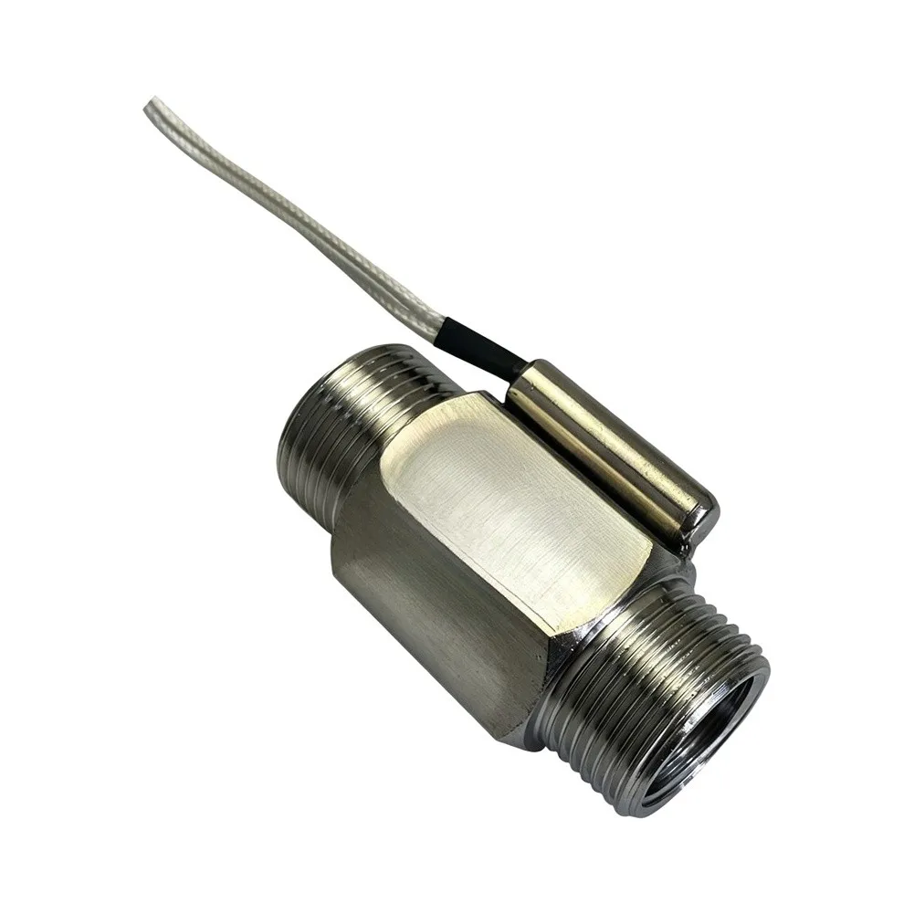 304 Stainless Steel Flow Switch Sensor For Water Purification & Refrigeration, Easy-Install Industrial Grade Monitor