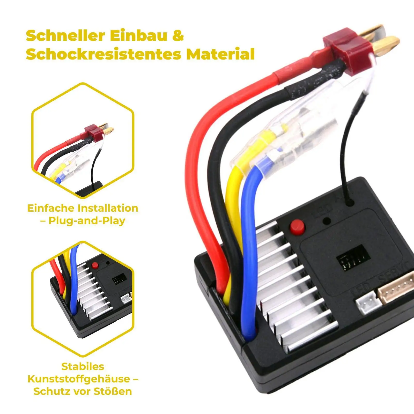 RC Car Parts Receiver Receiving Board Circuit Board ESC 144001-1311 RC Car Receiver Board for Wltoys 144001 124019 124018 Buggy