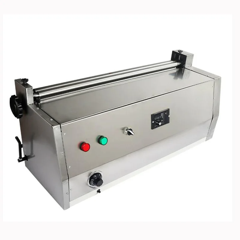 700mm Desktop Stainless Steel Paper Electric Hot and Cold Gluing Machine