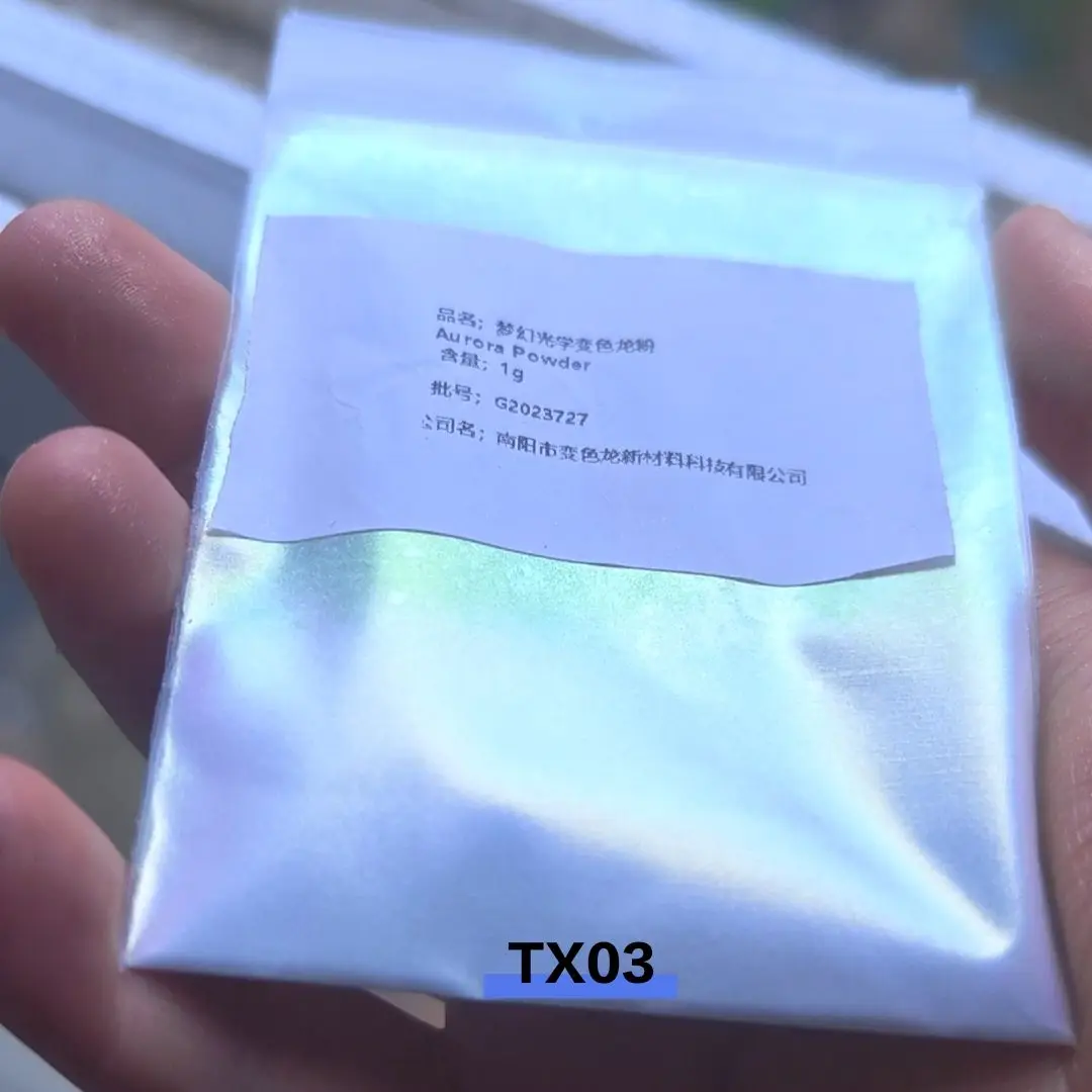 1g Aurora Rainbow Super Shifting Chameleon Pigment Poeder Color Shift Autolak Pigment Poeder Hypershift Pigment RGB20
