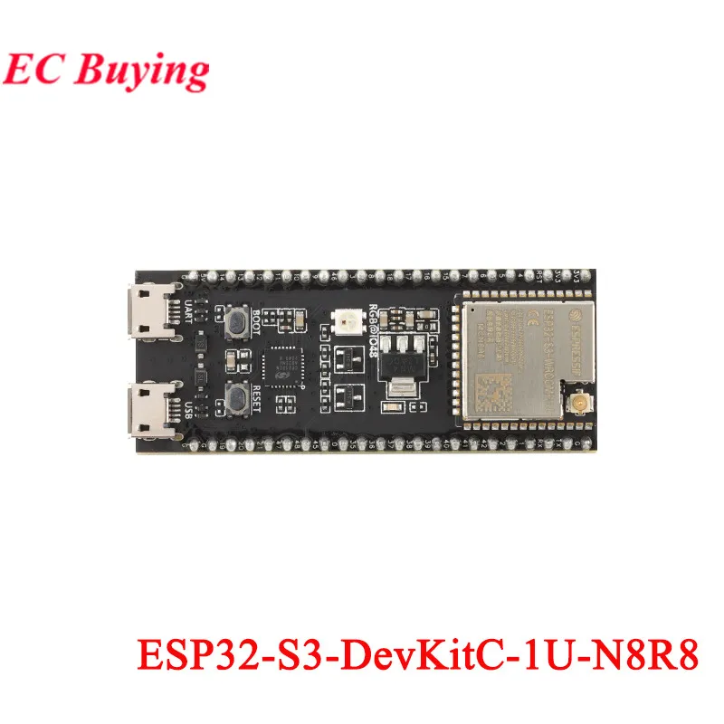 ESP32-S3-DevKitC-1 ESP32-S3-DevKitC-1U Płytka rozwojowa ESP32-S3 ESP32-S3-WROOM-1 N8R2 N8R8 N8 N4 N32R8V Moduł bezprzewodowy WiFi — zdjęcie produktu 5