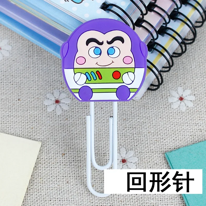 Disney Cartoon Mickey Minnie Mouse Friends Donald Daisy Duck Style Clip Bookmark High Quality Metal Students  Bookmark