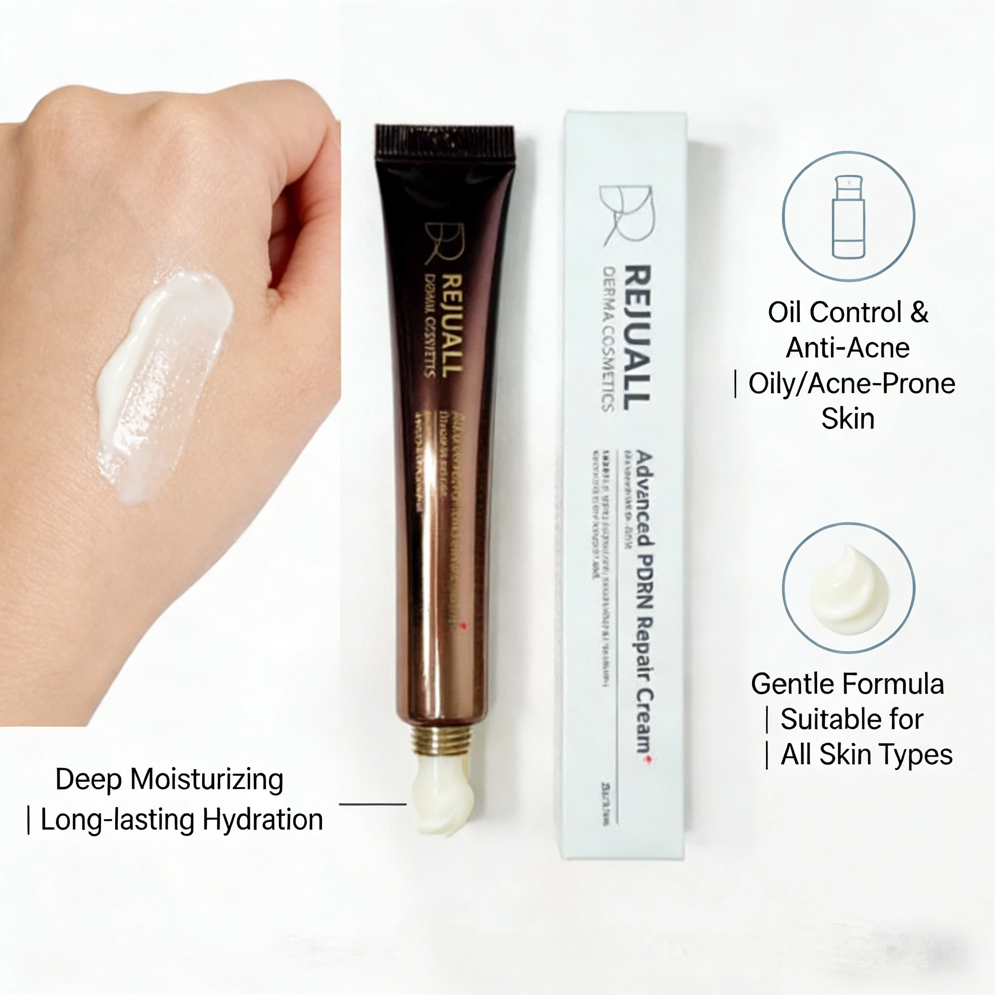 

Korean Dr. REJUALL Rejuvenating Cream Deep moisturizing Lightening Facial Lifting Firming Oil Control Anti-acne Skin Care