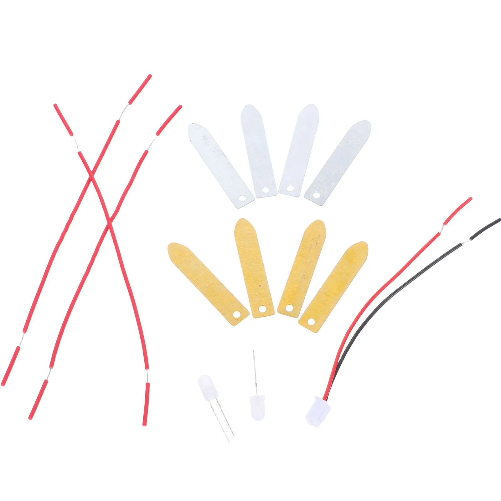 

1Set Fruit Materials Electronic Experiment Kit for Students DIY Science Projects Set Creative Learning Kit for Young