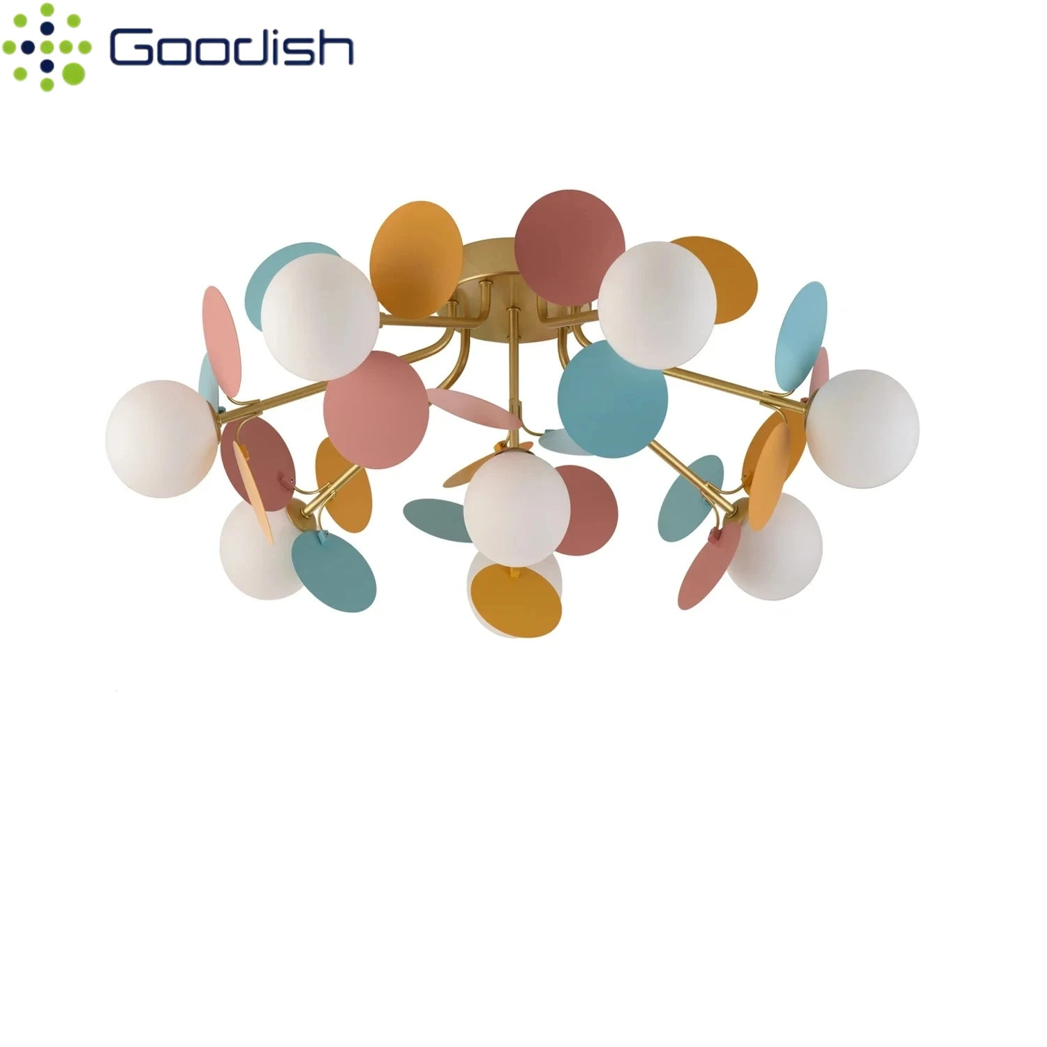 

Modern Minimalist Colourful Frosted Glass Bubble Crystal Shaped LED Pendant Light Art Indoor Lamp for Home Decoration Chandelier