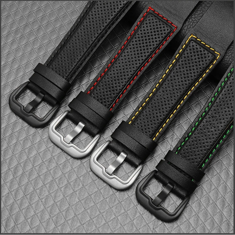 One piece cowhide watch strap suitable for Dietrich OT Riftag RGA90S7 Swiss trendy brand men's accessory watch chain 24mm