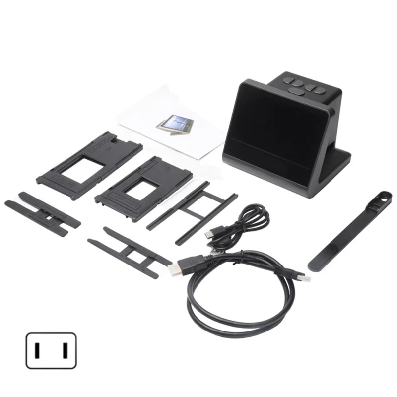 

Best Seller MultiFormat Film Scanner 14MP 22MP Film And Slide Scanner Convert Color & B and Negatives & Slides 35mm,126,to