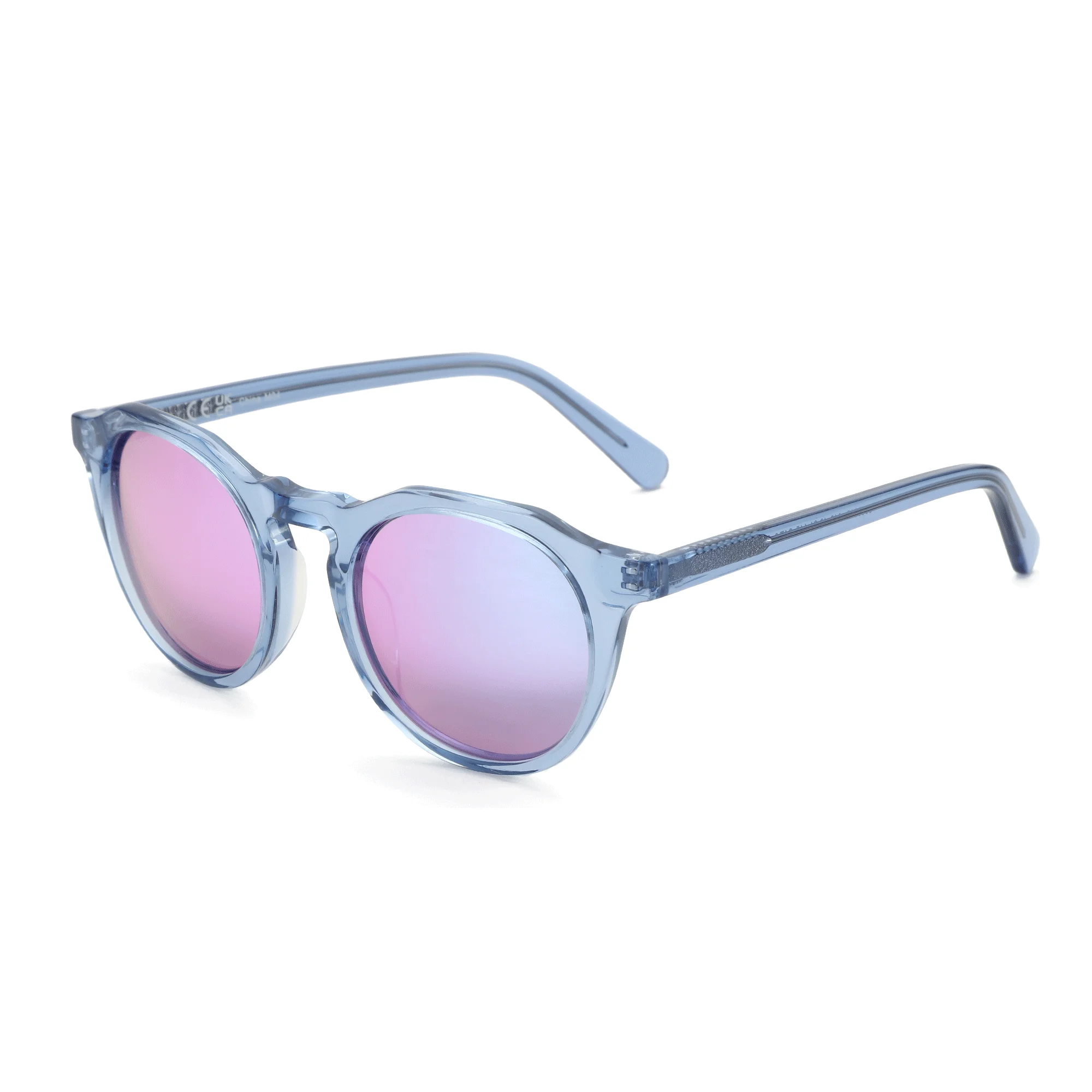 ZENOTTIC Mode Acetat Runde Polarisierte Sonnenbrille Vintage Schatten UV400 Neue Männer/Frauen Retro Damen Sonnenbrille 600001 S – Detail 26
