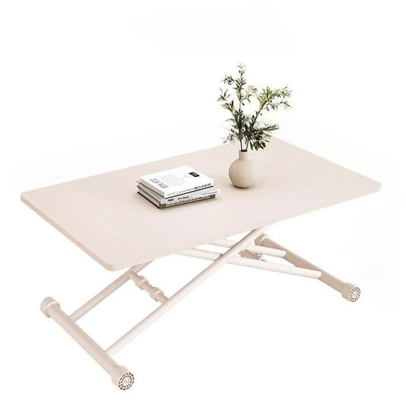 

Height Adjustable Lift Coffee Table 2 In 1 Dining Desk Foldable Mobile For Small Apartment Living Room No Installation Required