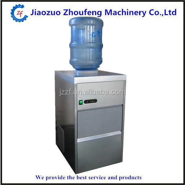 Commercial Bullet Ice Cube Maker with Bottle Water Machine