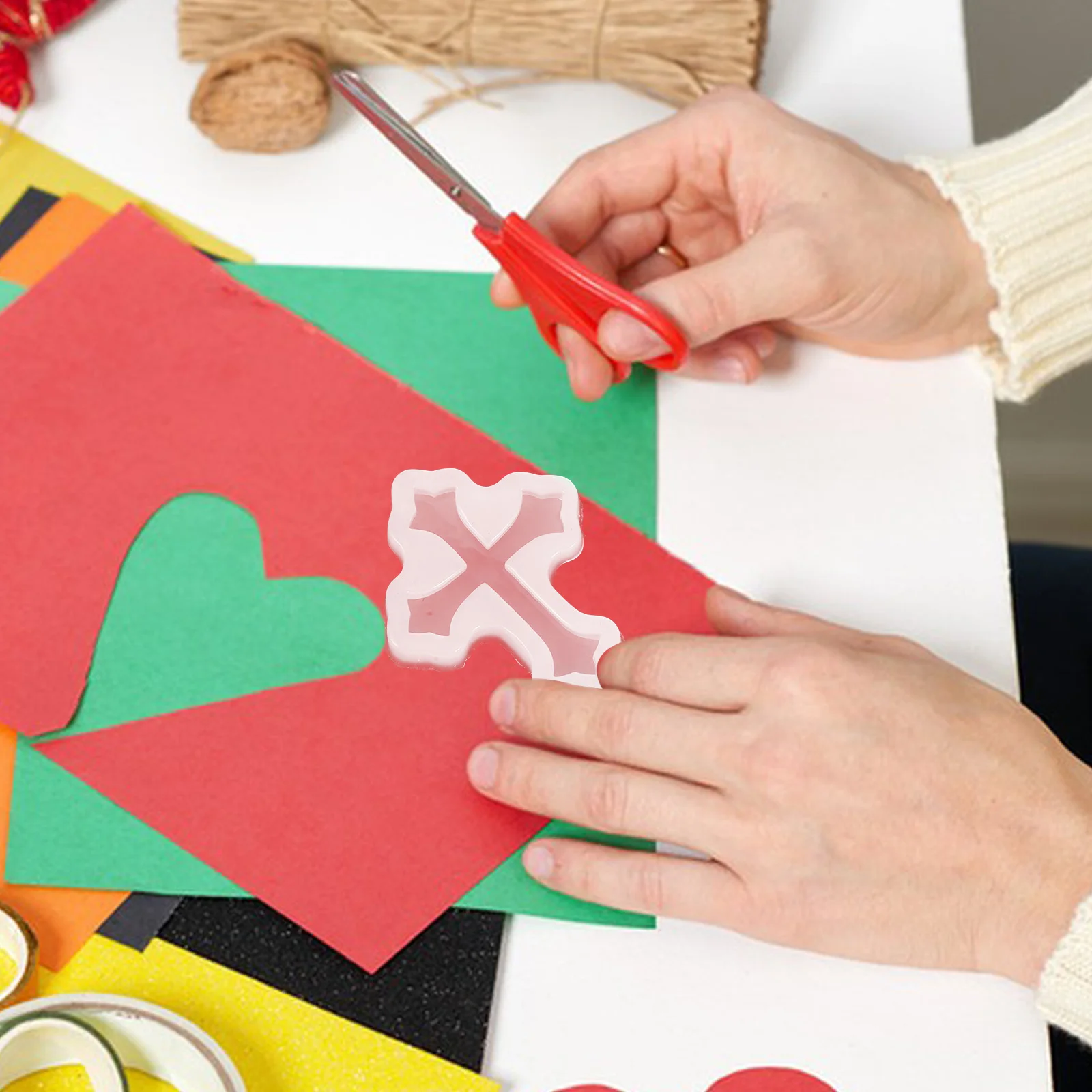 

5Pcs Cross Epoxy Resin Molds DIY Silicone Craft Supplies Add Dried Flowers Powder for Unique Jewelry Projects Cross Mold