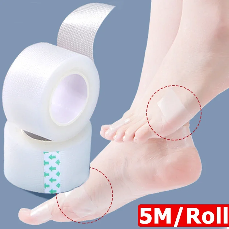 100cm Women's Bionic Silicone Heel Protectors for Pain Relief Tools Foot Care Cushion Gel Heel Protector Grip Shoe Pads Tapes image 6