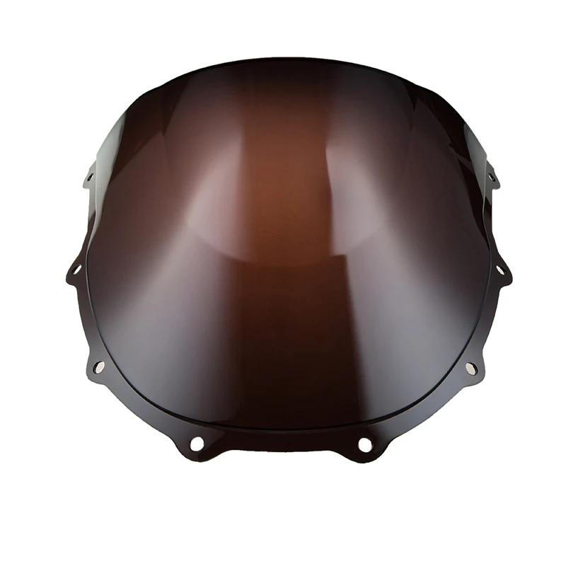Motorcycle Double Bubble Windshield ABS Windscreen Air Deflector Tints Fit For Kawasaki ZX7R 96-03 Motorbike Wind Waterproof