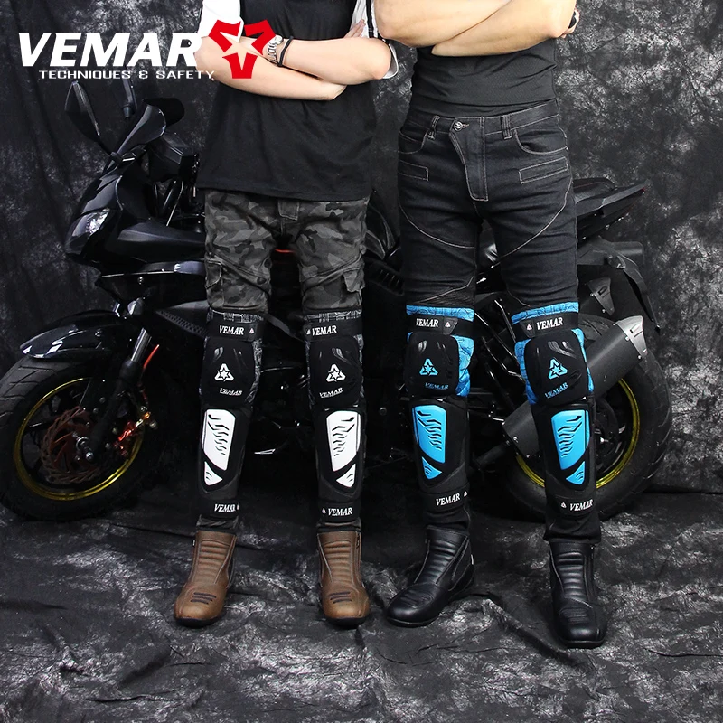 Vemar Motorcycle Knee Pad Protector Motorcyclist Knee Sliders Mtb Cycling Knee Pads Sport Kneepad Motocross Motorcycle Supplies