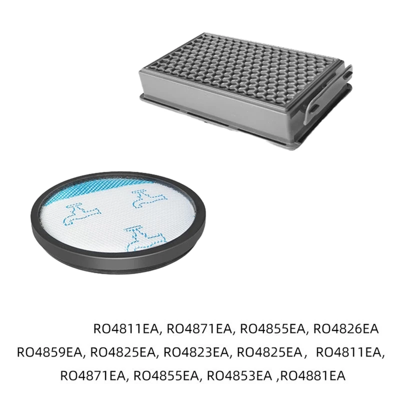 Hepa Filter For Rowenta Compact Power XXL RO4811EA RO4823EA RO4825EA RO4853EA RO4855EA RO4859EA RO4871EA RO4881EA