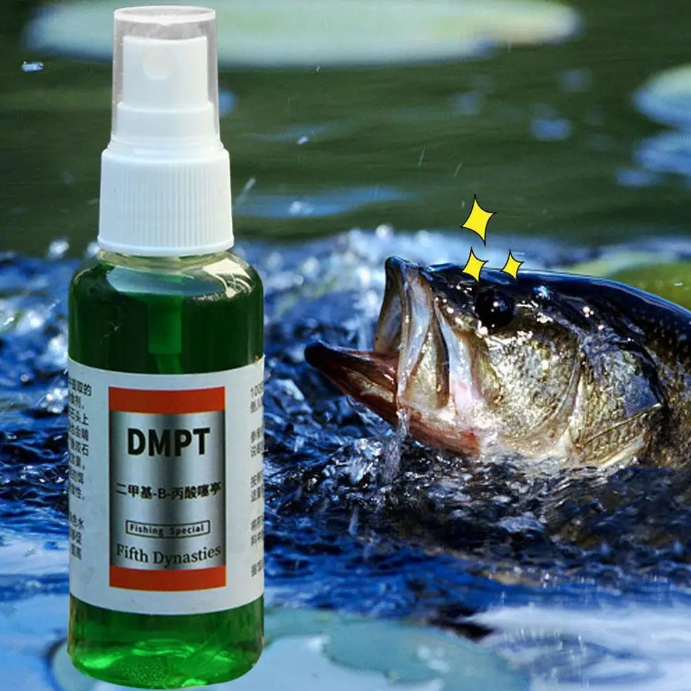 50ml DMPT Fishing Lures Baits High Concentration Fish Enhancer Smell Lure Tackle Food Fish Attractant For Marine And Freshw A2M6